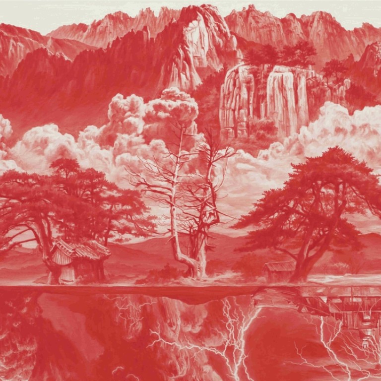 Korean Contemporary Landscape Paintings In Hong Kong Show Have Chinese Echoes South China Morning Post