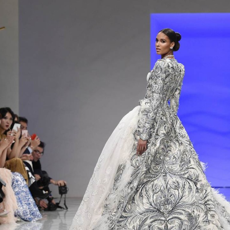 Guo Pei Who Designed That Rihanna Dress Makes Paris Couture Splash South China Morning Post