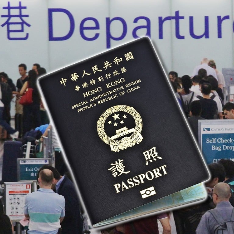 hksar passport travel to taiwan