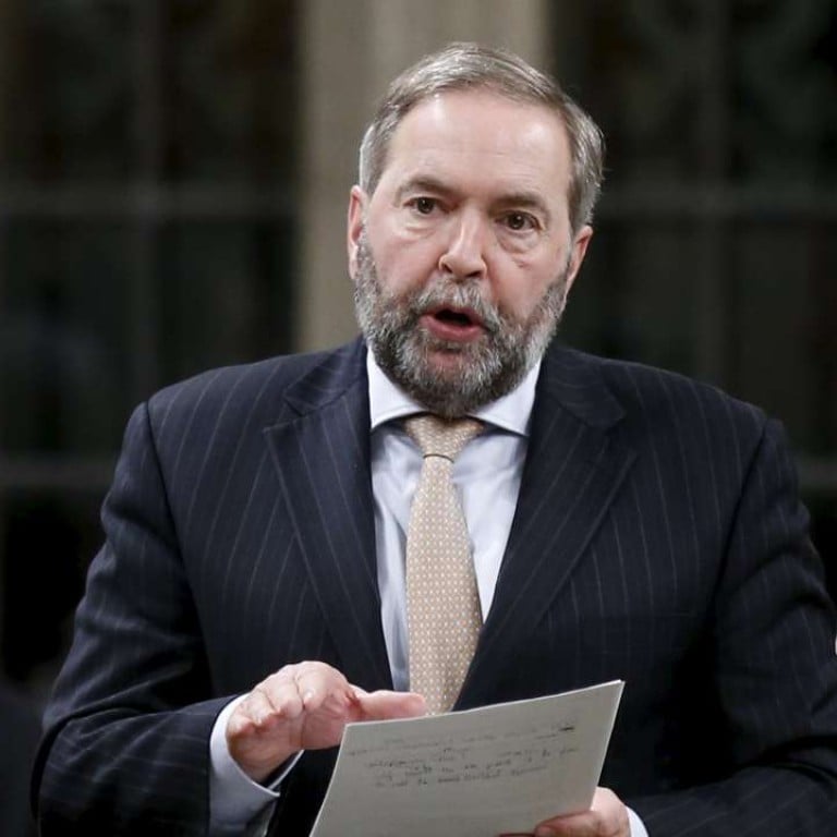 Canadian Party Leader Thomas Mulcair Says Donald Trump Is A Fascist, As ...