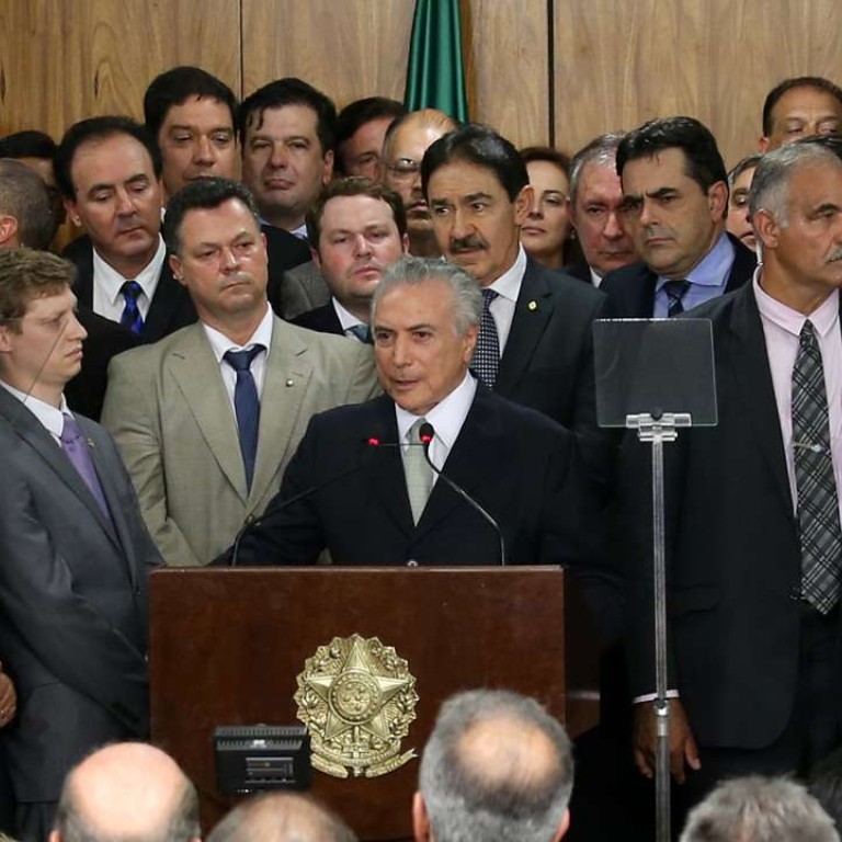All The New President S Men 23 Males Fill Brazil S Cabinet After Rousseff Is Suspended South China Morning Post