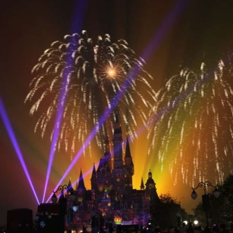 Rain can’t stop the fireworks as Shanghai Disneyland opens to public