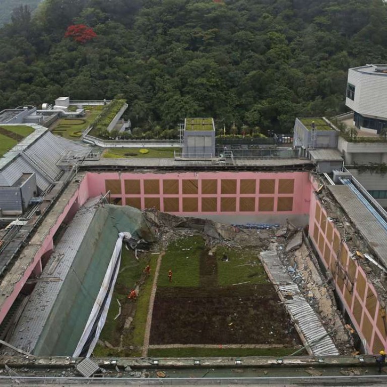 Hong Kong officials identify 11 possible causes of roof collapse at