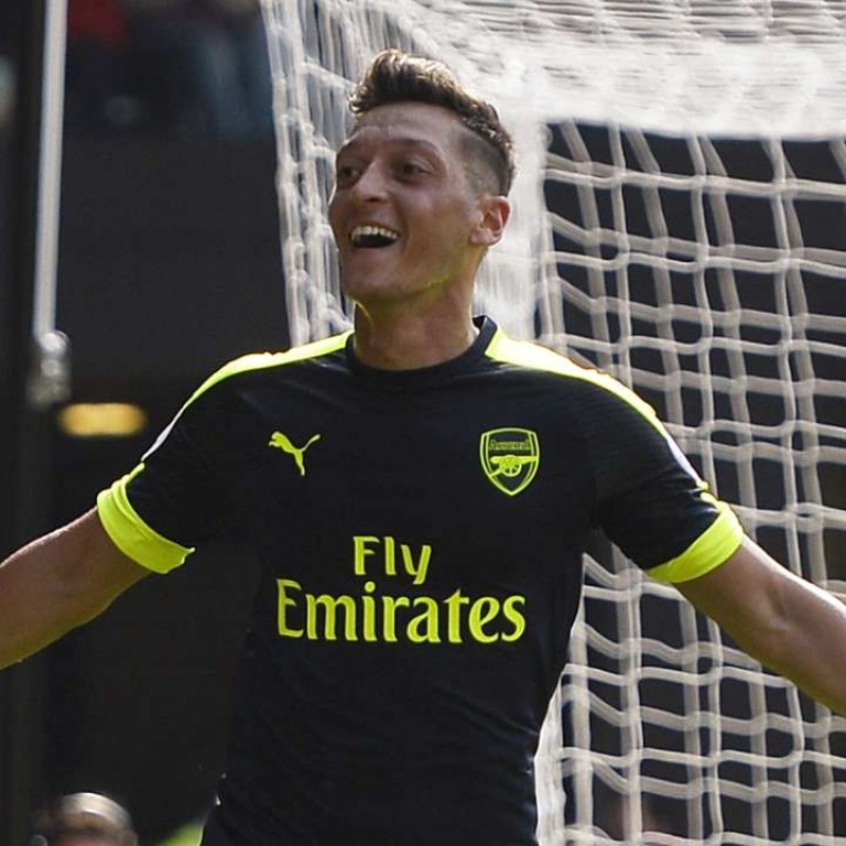Arsene Wenger Looks For More Goals From Mesut Ozil Despite Netting In Much Needed Win Over Watford South China Morning Post