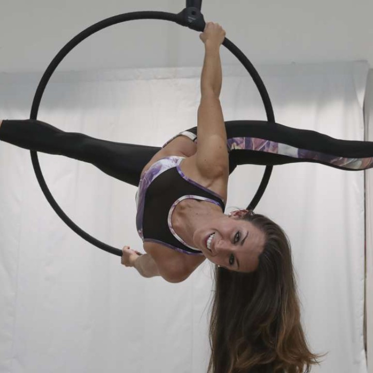 Hong Kong Aerial Artist Talks About The Intense Workout It Gives