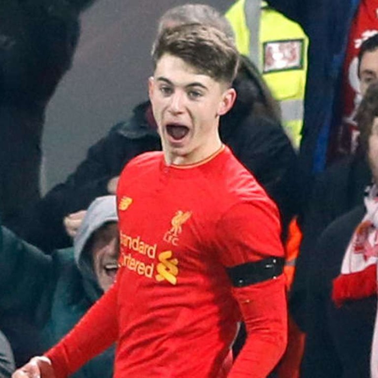 Ben Woodburn Liverpool’s youngest ever goalscorer as they reach