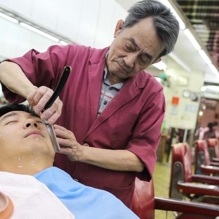 Hong Kong S Shanghai Style Barbers Face The Cut South China Morning Post