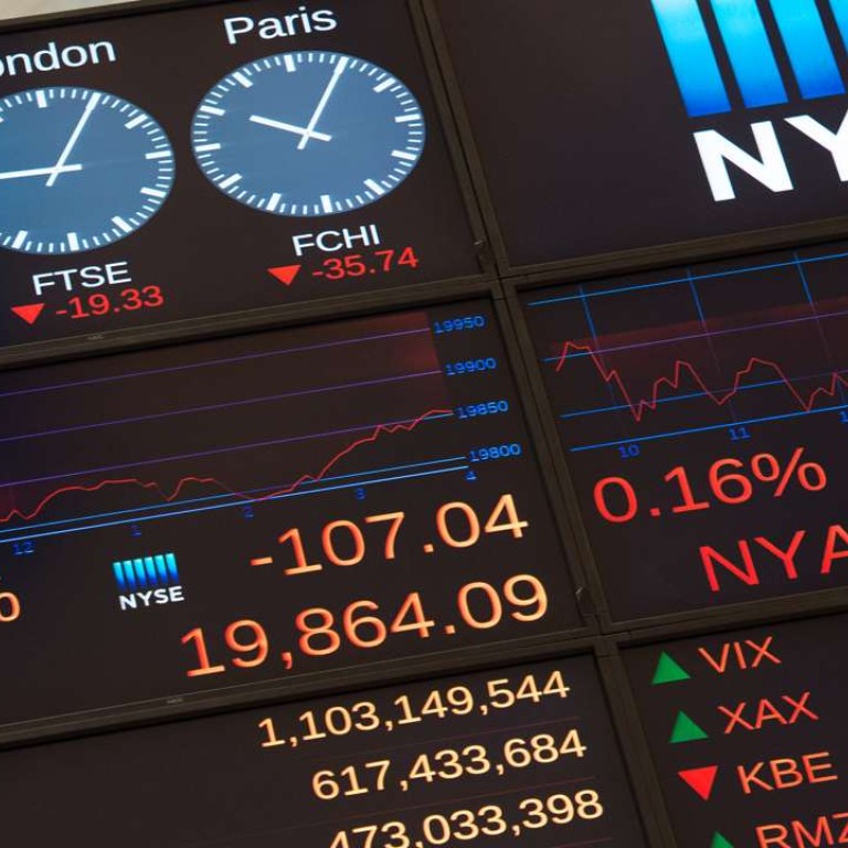 Trump worries sink dollar, depress stocks South China Morning Post