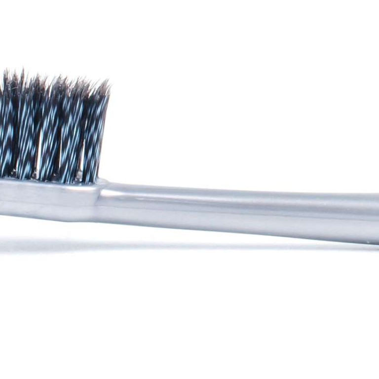 toothbrush with charcoal bristles