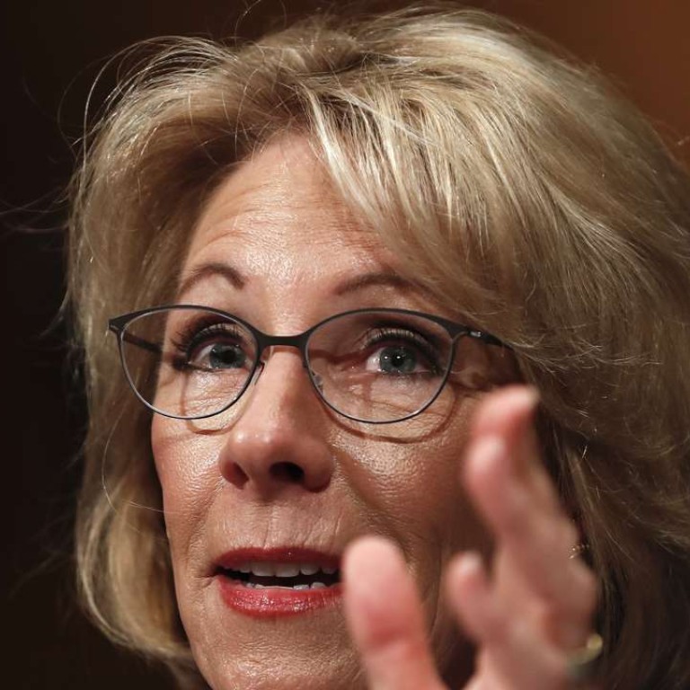 Are Pence And Devos One Two Knock Out >> Vice President Pence Casts Historic Tie Breaking Vote To Confirm Are Pence And Devos One Two Knock Out >> Vice President Pence Casts Historic Tie Breaking Vote To Confirm