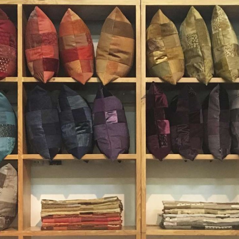 Hong Kong design trio make homewares from discarded fabric samples ...