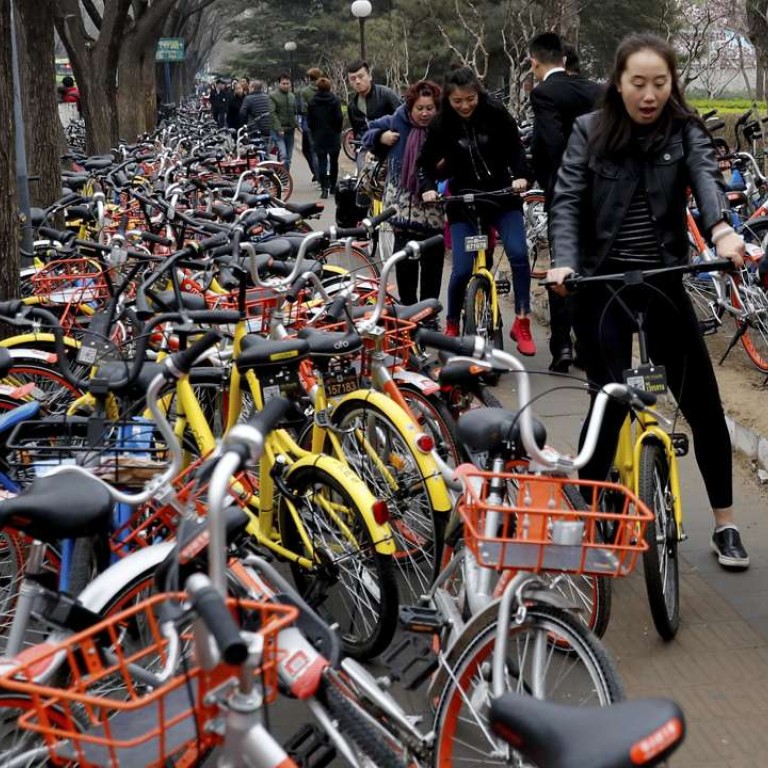 ride bicycle in chinese