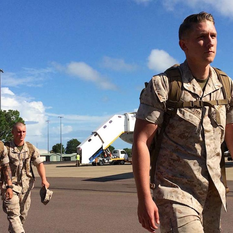 US Marines arrive in Darwin for joint military exercises with Australia ...