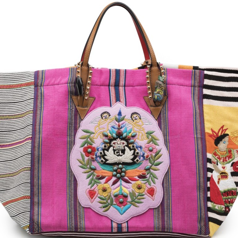 魅了 treasure Mexicaba tote celebrates Louboutin Christian from バッグ