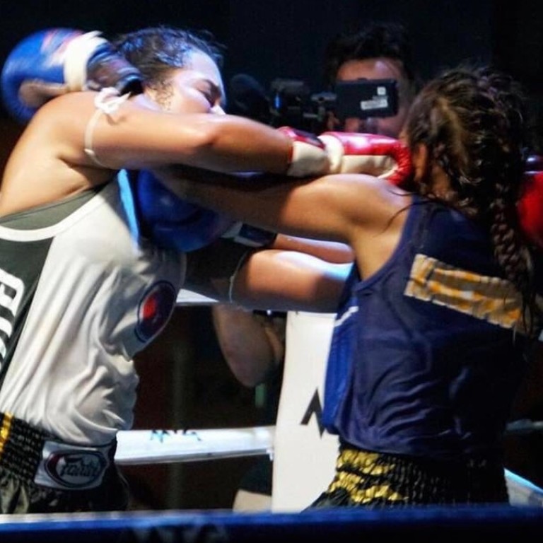 I Want To Do It Again Says A Battered And Bruised Mia Kang After The Swimsuit Model Wins Her First Muay Thai Fight South China Morning Post Before discovering her true passion, mia kang was a successful model signed with an agency. muay thai fight