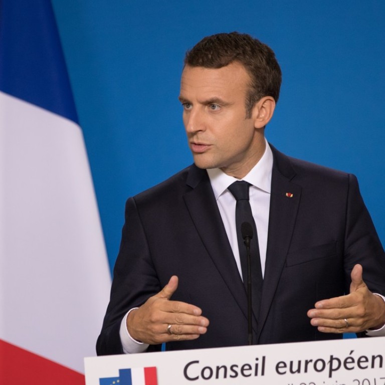 Macron Wants Limits On Chinese Investments Takeovers In Europe S Strategic Industries South China Morning Post