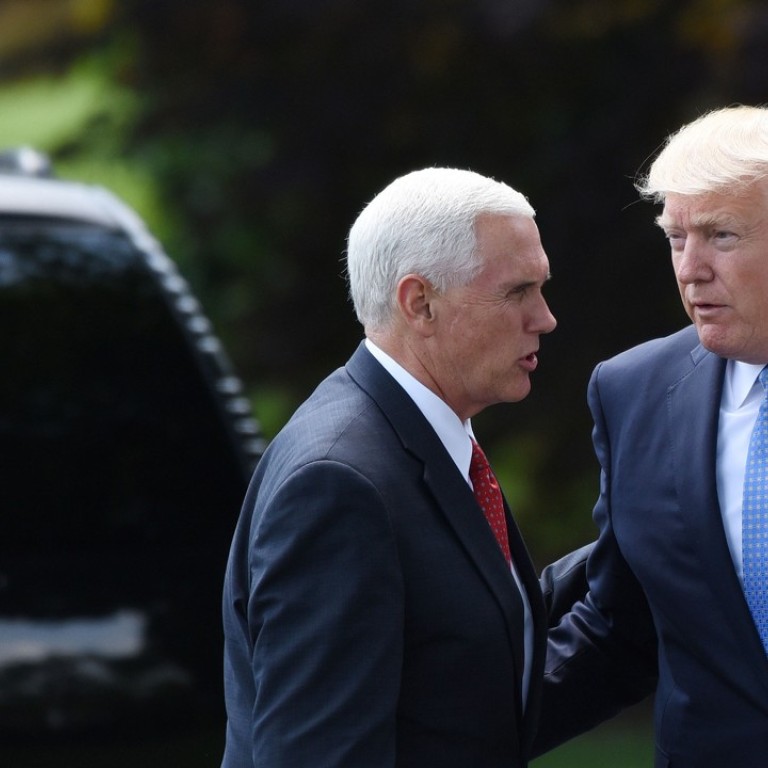 How Us Vice President Mike Pence Is Walking A Tightrope Over Persistent Trump Scandals South China Morning Post