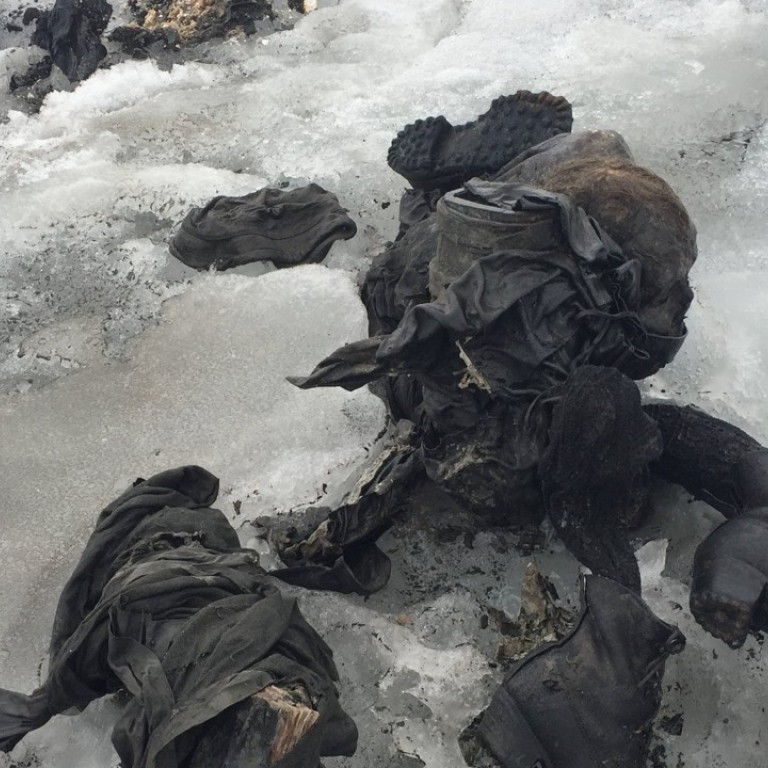 Bodies of couple who vanished 75 years ago are found frozen in Swiss