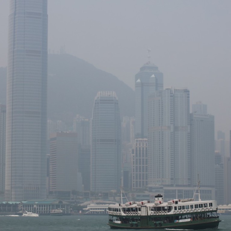Hong Kong records ‘serious’ air pollution levels as Nesat and Haitang whip up unhealthy