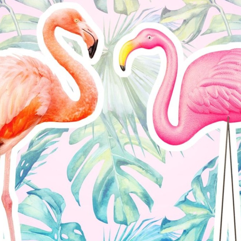 pink flamingo prada