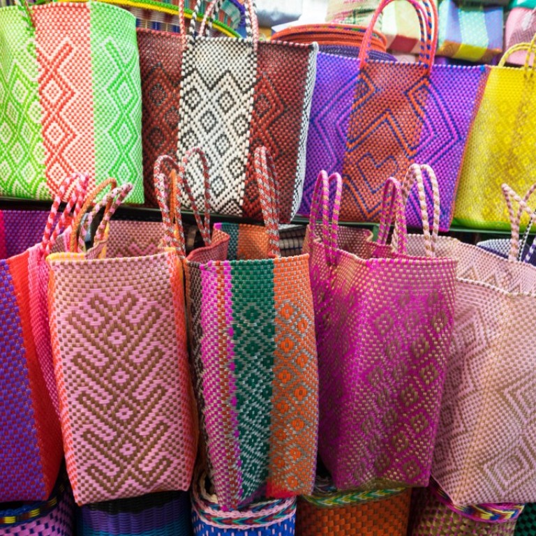 woven grocery bags