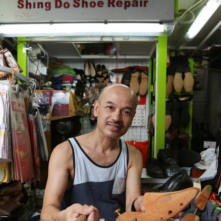 Hong Kong cobbler puts heart and sole 
