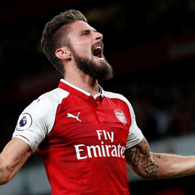 Giroud Arsenal : Olivier Giroud Arsenal Send Classy ...
