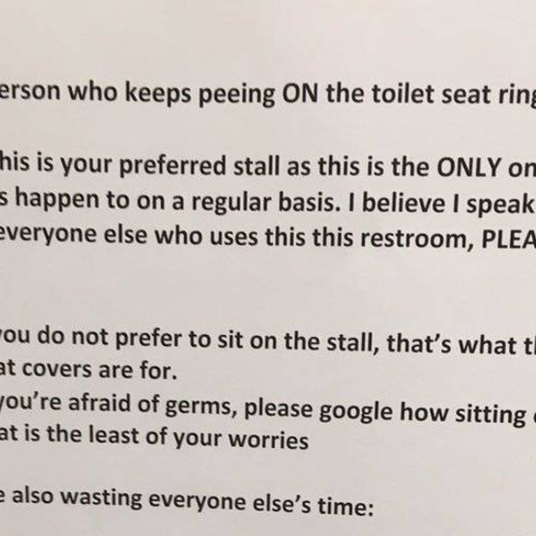 over toilet seat