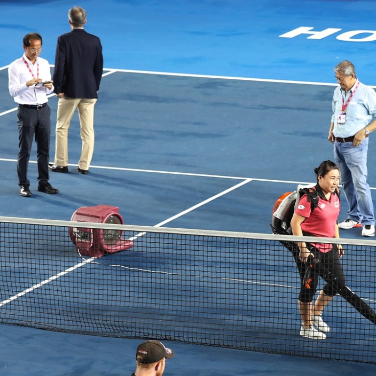 Hong Kong Tennis Open is ON as Typhoon Khana is downgraded in time for