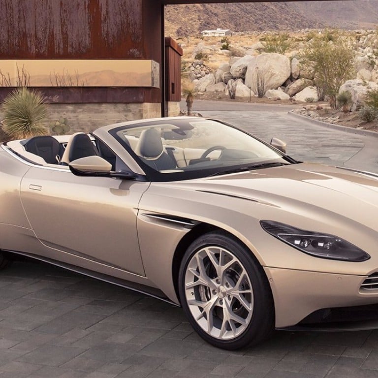 The Aston Martin DB11 Volante convertible has arrived South China