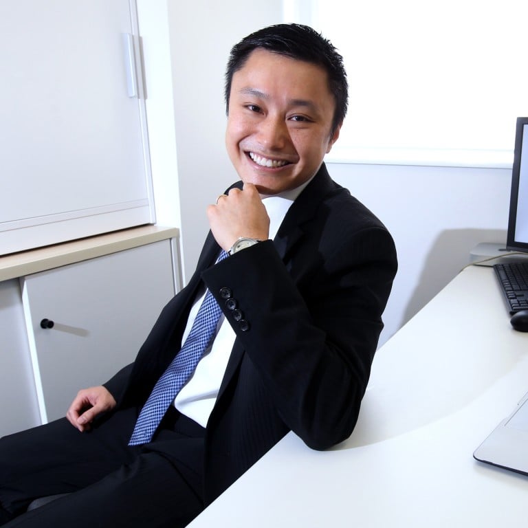 Simon Loong, the founder and chief executive of WeLab, the Hong Kong company that operates WeLend. Photo: SCMP