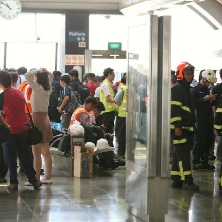 28 Injured In Singapore Metro Train Collision South China Morning Post