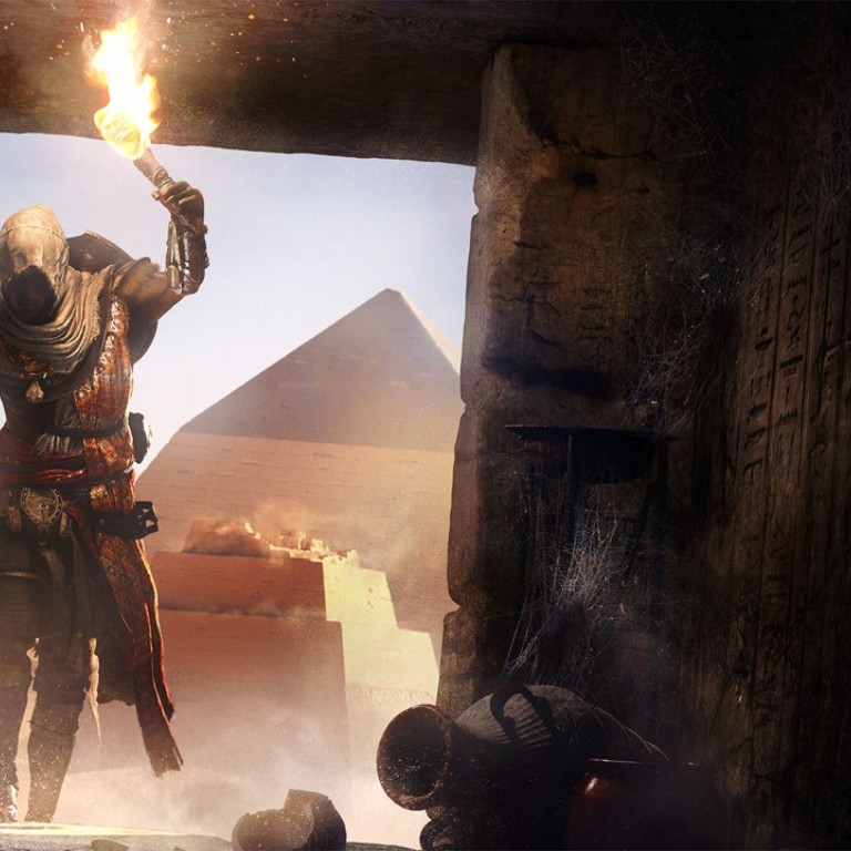 Review Assassin S Creed Origins Takes Cues From Dark Souls And