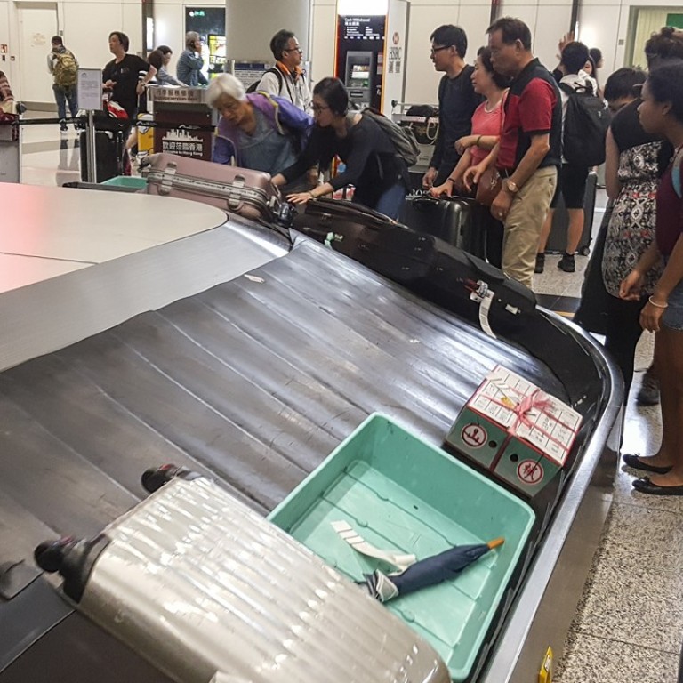 Hong Kong Airport Authority is trying to ensure bags arrive on time