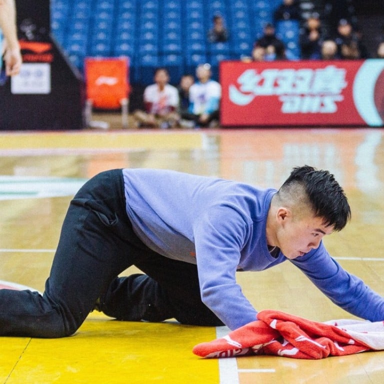 The Chinese Basketball Court Cleaner Whose Work Ethic Propelled