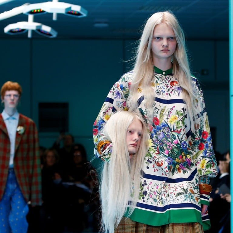 Milan Fashion Week Gucci Creates Buzz With Baby Dragons Snakes And Replica Heads South China Morning Post