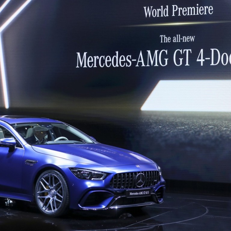 Mercedes Benz Unveils The Powerful Amg Gt 4 Door Coupe South