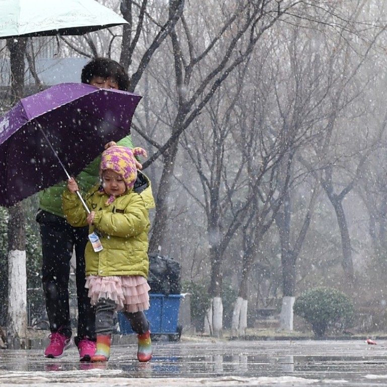 Beijing Snowfall Hailed As Auspicious But It S Man Made