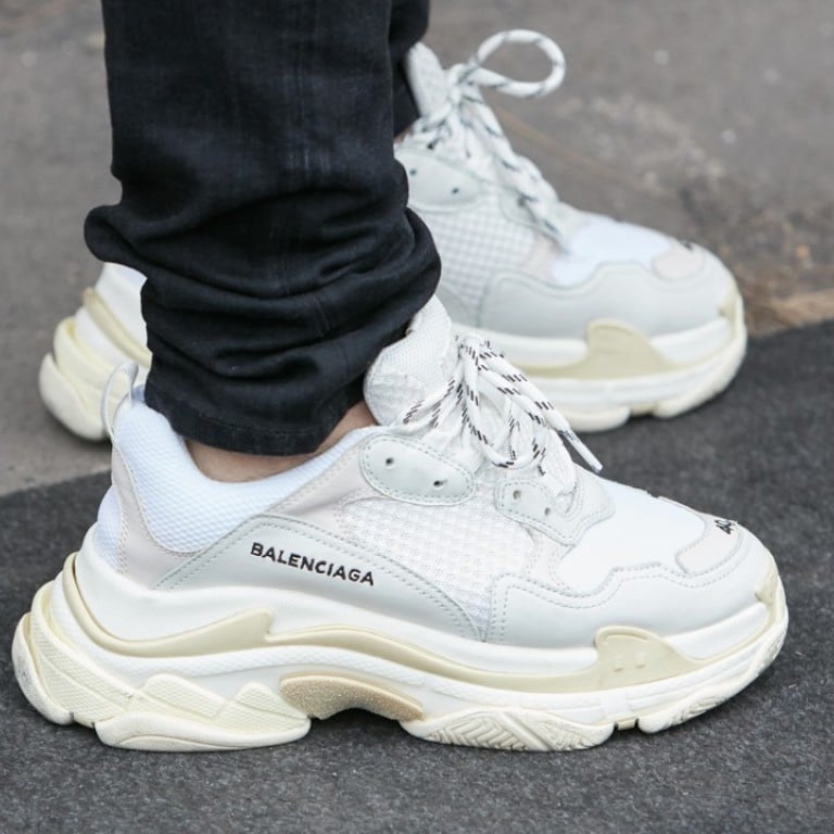BALENCiAGA 995$ Authentic White Triple S Sneakers With