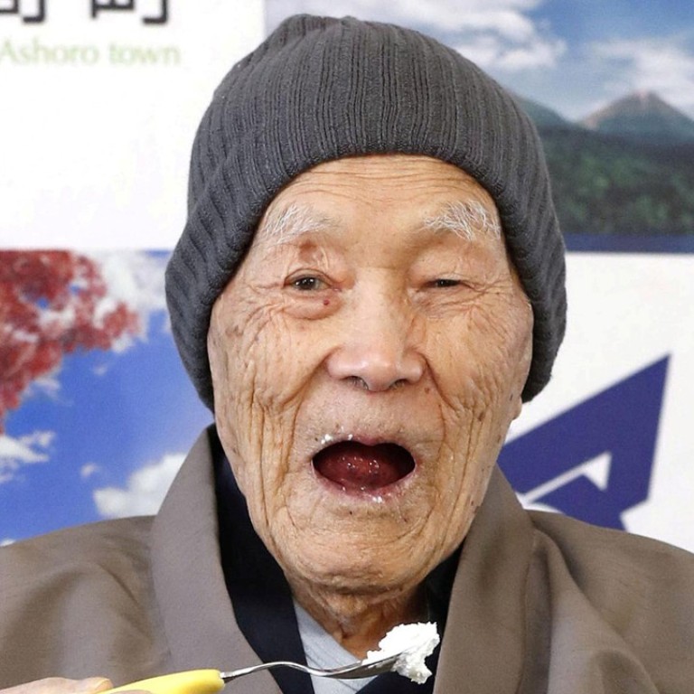112 Year Old Japanese Recognised As World S Oldest Man Enjoys Samurai Shows And Hot Baths South China Morning Post