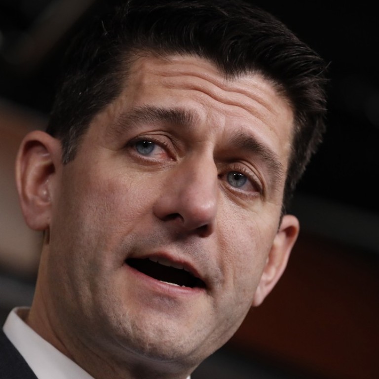 Us House Speaker Paul Ryan Will Not Seek Re Election As Republicans Worry About Midterm Elections South China Morning Post