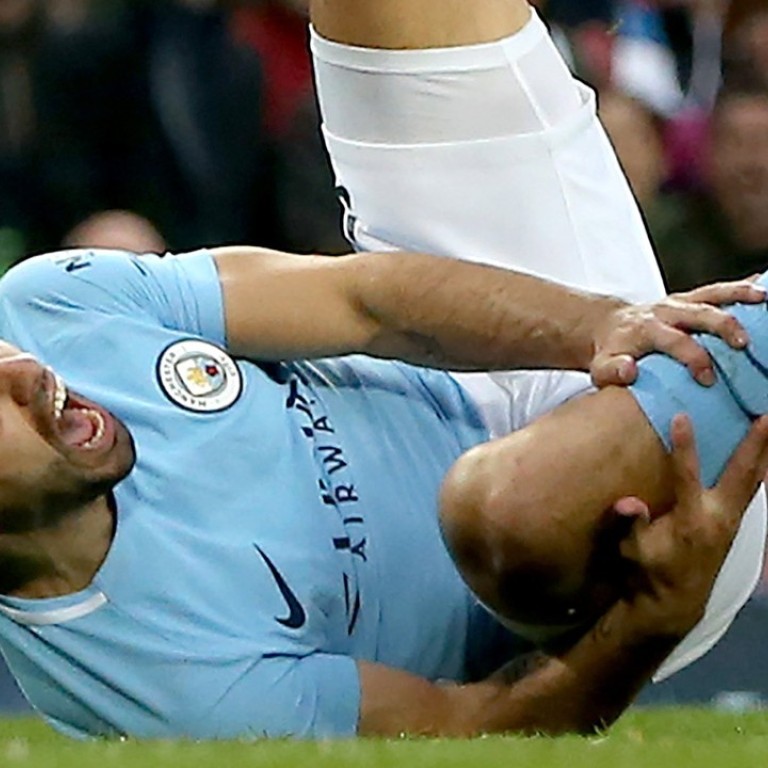 Manchester City's Sergio Aguero faces race to be fit for ...