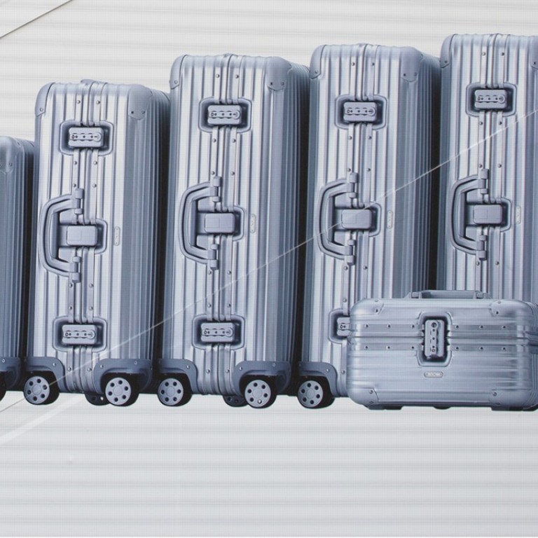 luxury luggage rimowa