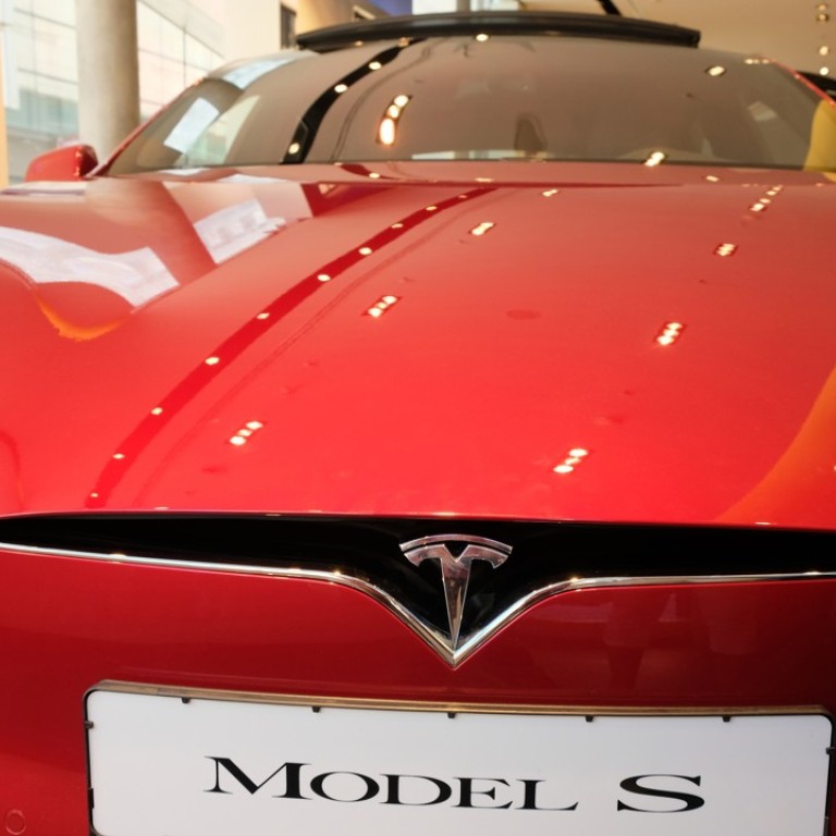 Tesla Driver Turns On Autopilot And Climbs Into The