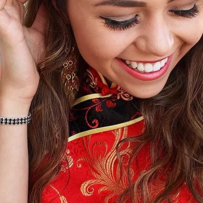 “I am grateful I was able to wear such a beautiful dress,” Keziah Daum told the Post. Photo: Twitter