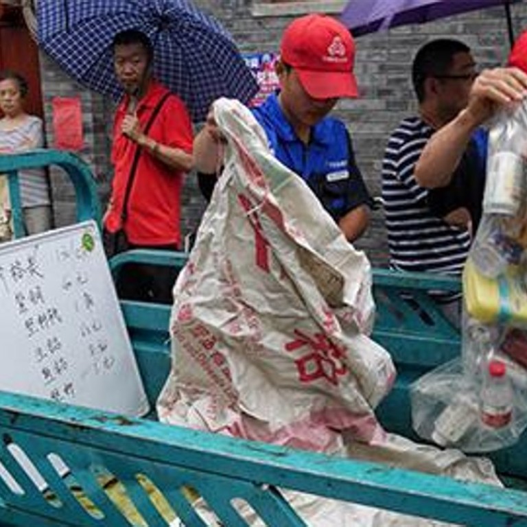 China ups war on waste with prizes for Beijing households sorting their ...