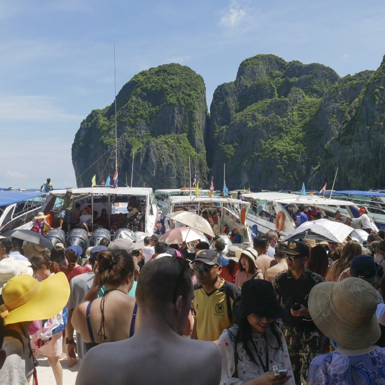 Chinese Tourism Boom Blamed As Thai Beach From Leonardo - 