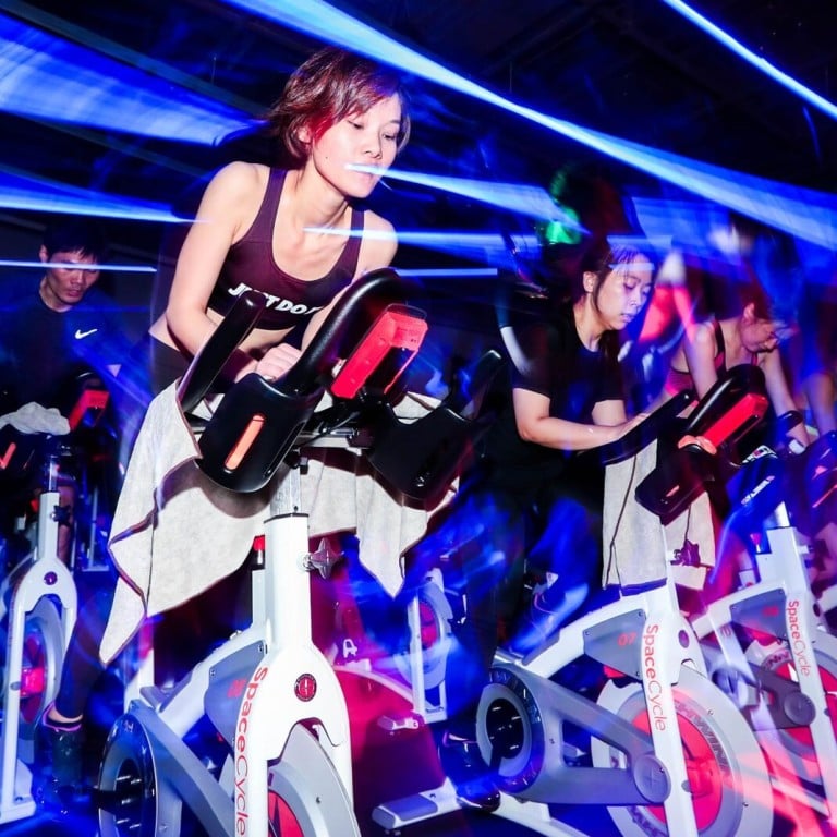 bicycle fitness trainer