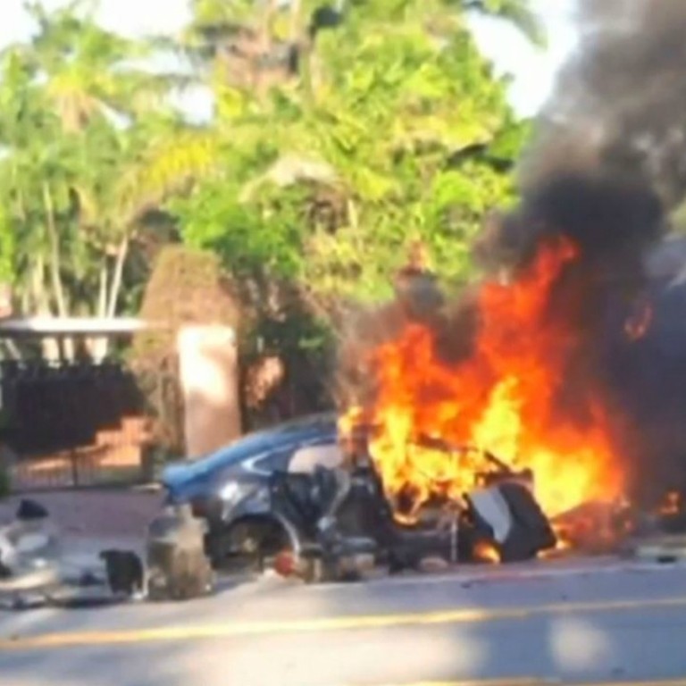 Tesla Model S That Exploded In Florida Hit 185kmh Before