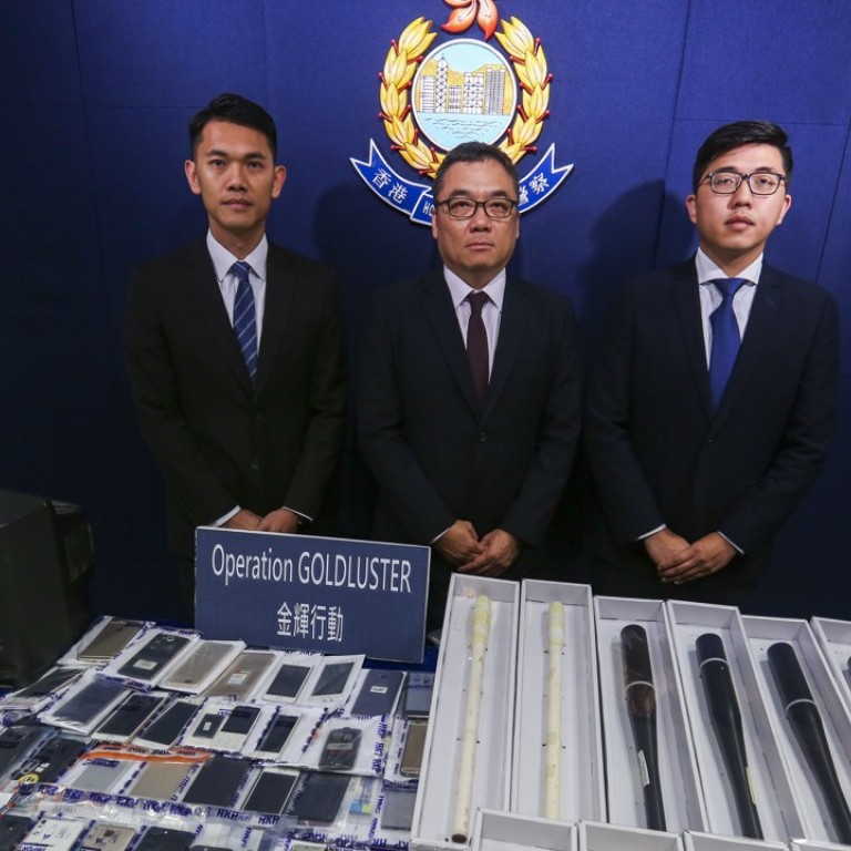 Police smash secret Hong Kong triad command centre fitted ...